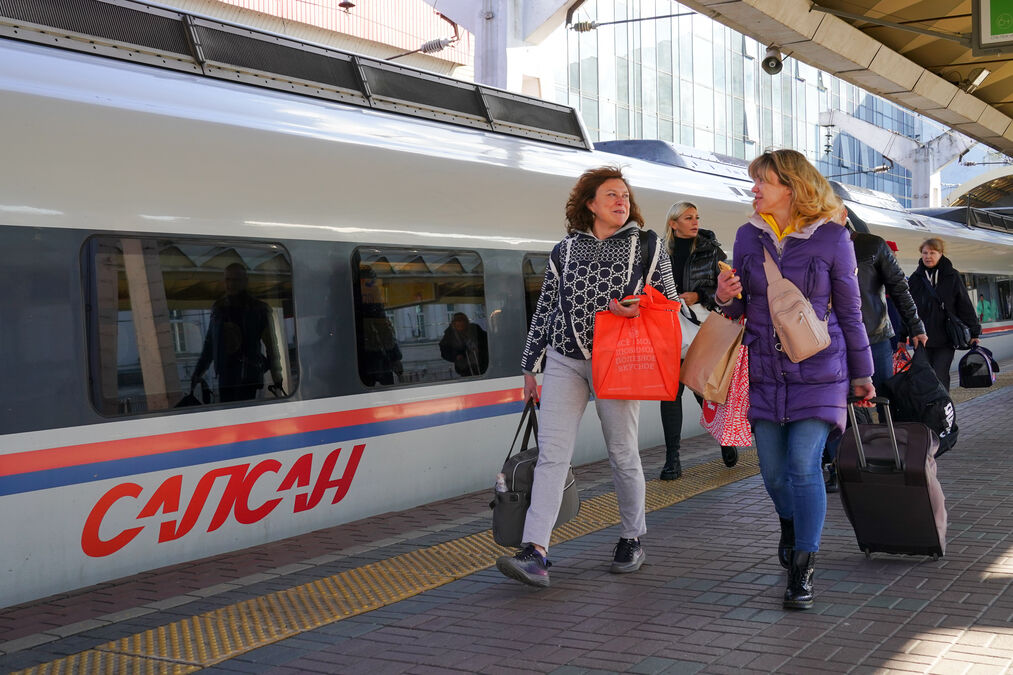 Перевезли целый город: «Сапсаны»с начала года обслужили почти пять миллионов пассажиров