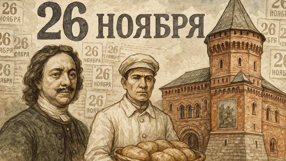 «Вернулся женатым человеком»: чем запомнилось 26 ноября в истории Петербурга