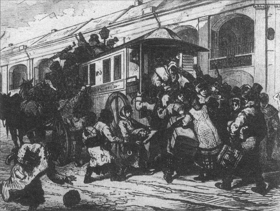 40 мучеников и курящий купец: самый скандальный общественный транспорт в истории Петербурга