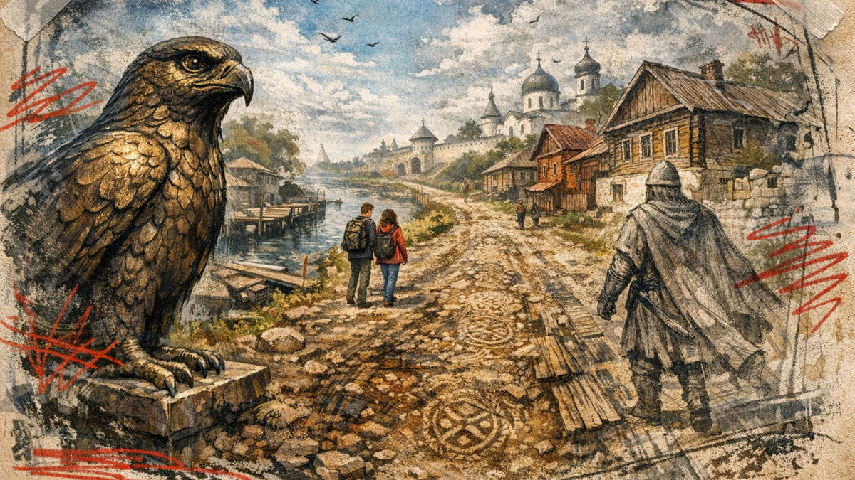 По этой улице ходили ещё до появления Новгорода и Киева: уникальное место нашлось под Петербургом