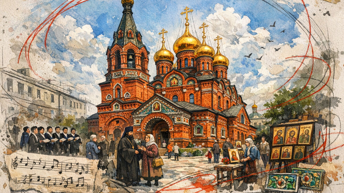 Единственный храм СПб, в котором ошивались коммунисты и баптисты: годами ходили в него