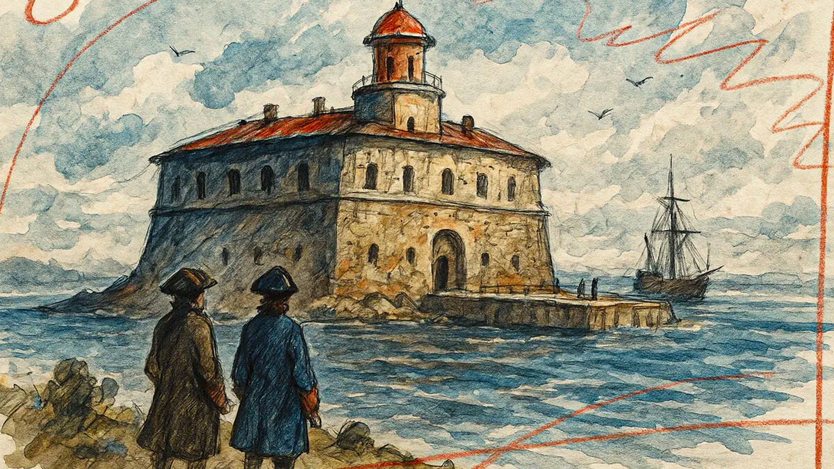 Зачем Петербургу Кроншлот, если есть Кронштадт? Ответ — на маленьком острове, где родился город