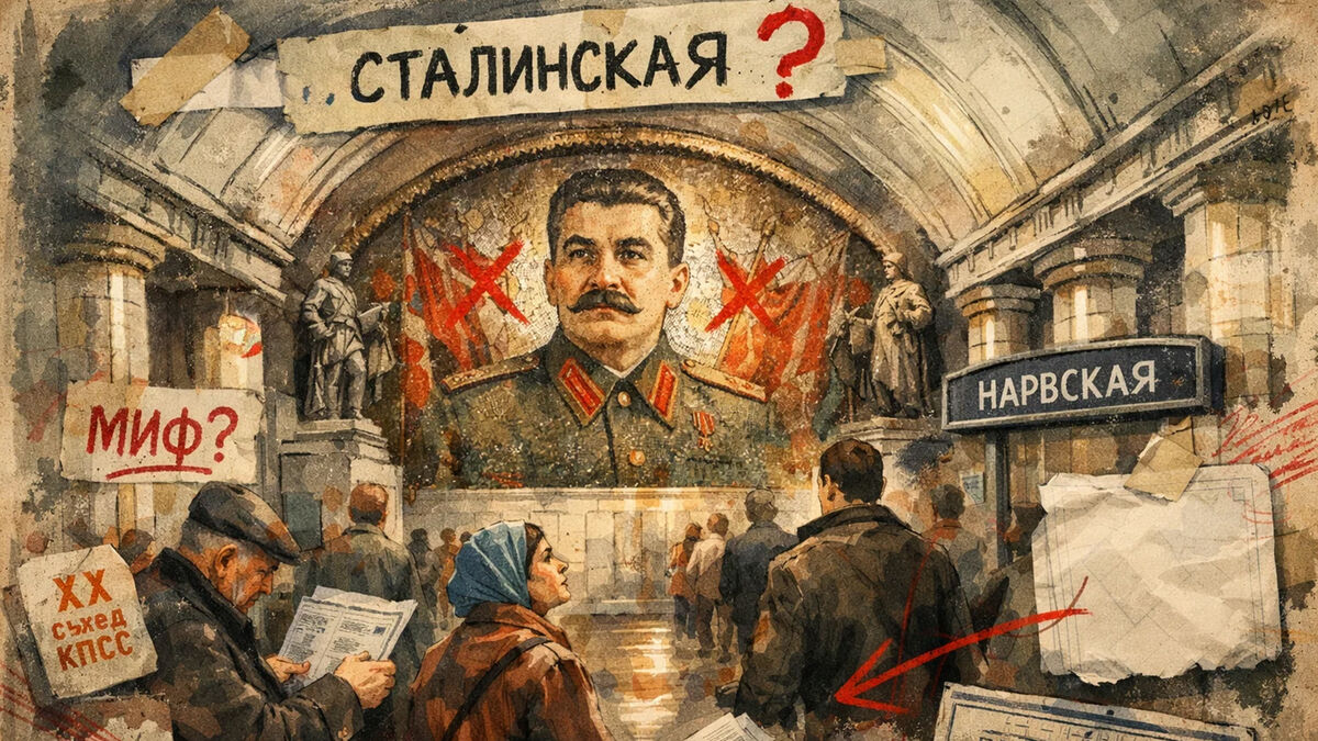 Исчезла за одну ночь? Правда и миф о Нарвской станции Петербурга
