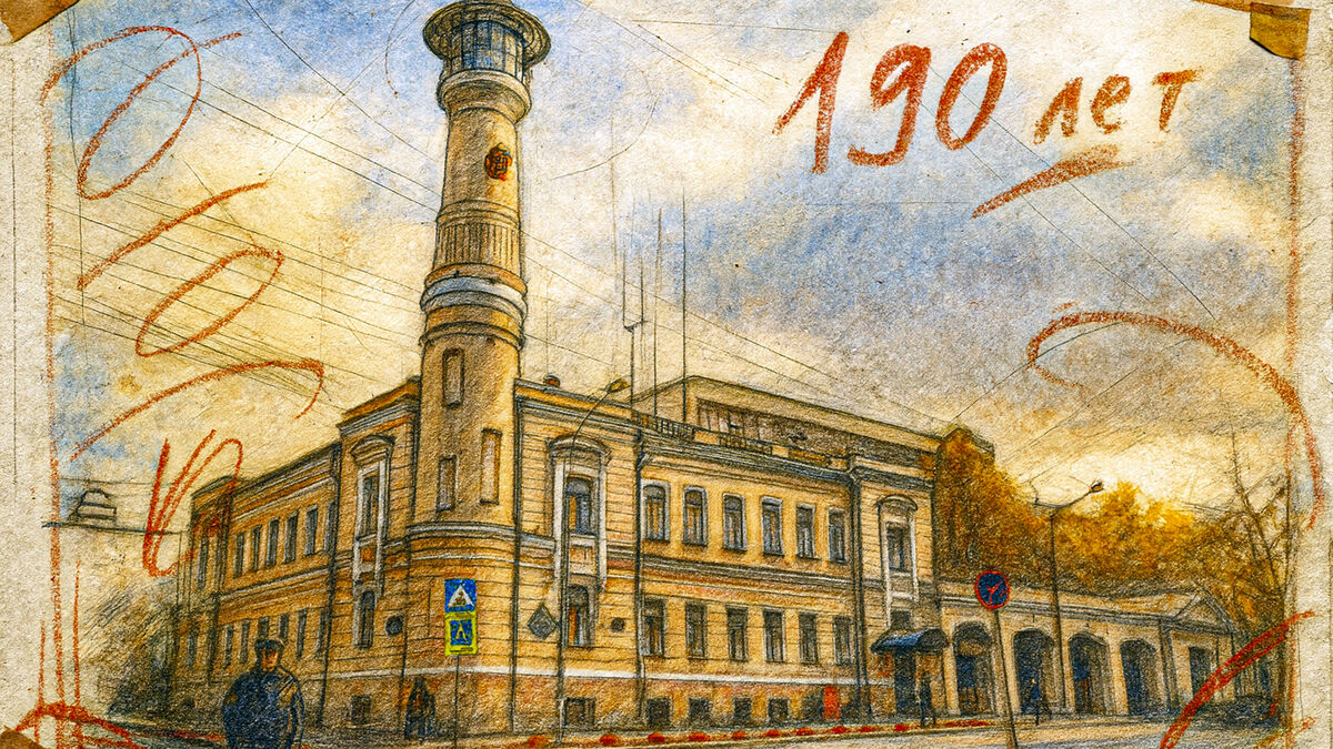 Пожарная часть XIX века в Петербурге, которая до сих пор работает: кто стоит за загадочной башней на Охте