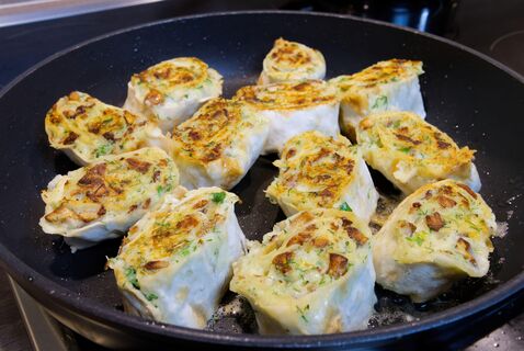 Быстрое и вкусное блюдо для начала дня 