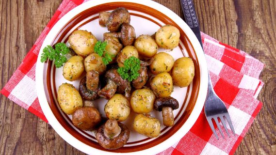 Вкуснейшие жареные шампиньоны будут готовы за 15 минут