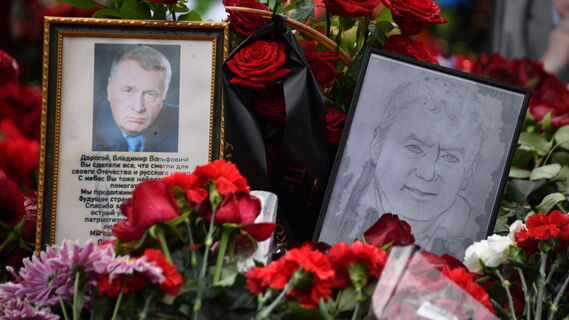 Могила Владимира Жириновского