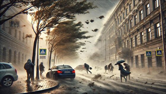 9 октября в Петербурге ожидается штормовой ветер: все так плохо, что МЧС просит оставаться дома