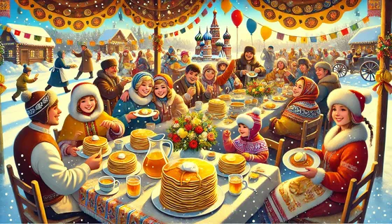 Блины на Масленицу