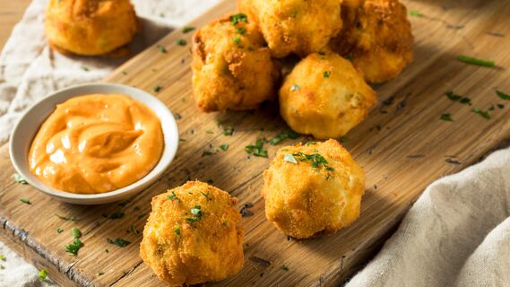 Картофельные крокеты