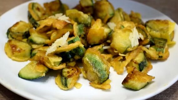 Кабачки с чесноком