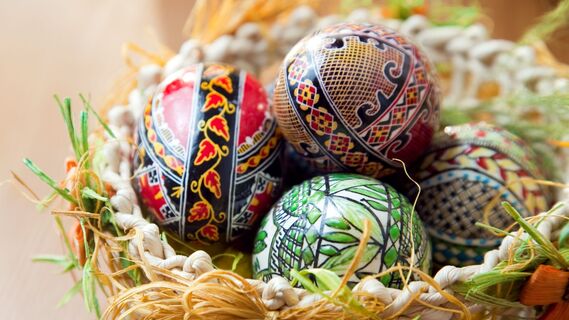 Безопасные краски для яиц