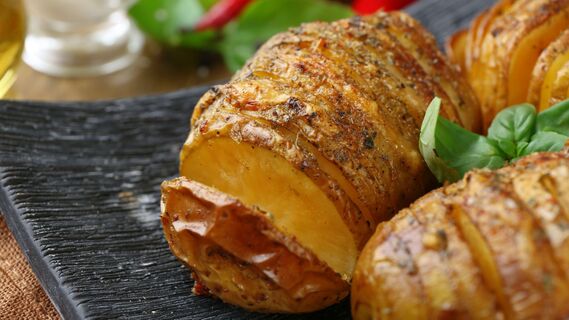 Рецепт запеченного картофеля в мундире