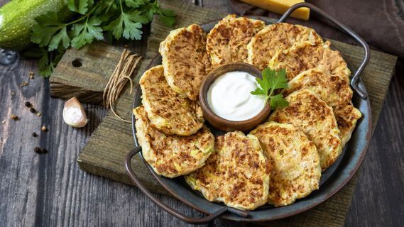 Оригинальный рецепт оладий из кабачков