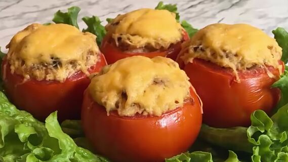 Как приготовить закуску из помидоров