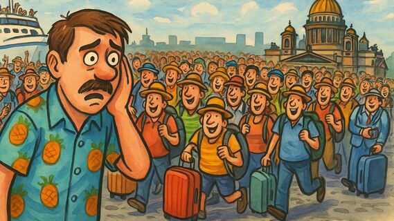 «Тагил и китайцы — мечта, а не туристы»: поток приезжих растет, но петербуржцы не уверены, что рады этому
