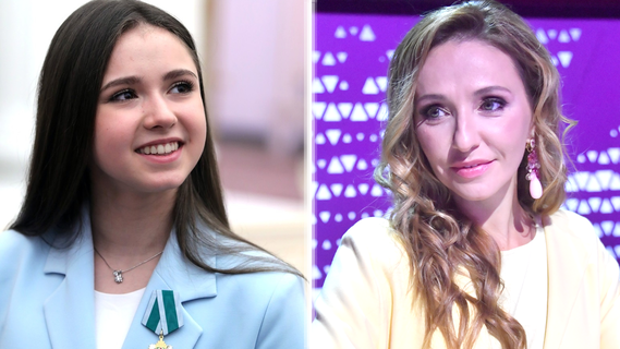 Камила Валиева дала интервью Татьяне Навке