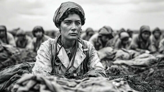 Медсестра в военное время