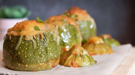 Вкуснейшие фаршированные кабачки
