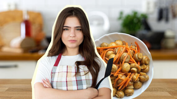 Рецепт шампиньонов по-корейски