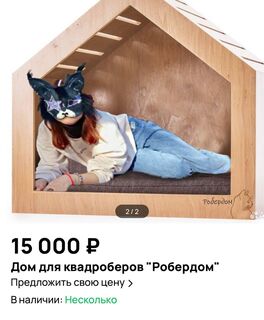 А ну кыш в будку: петербуржцы обсуждают домики для квадроберов, которые появились на маркетплейсах