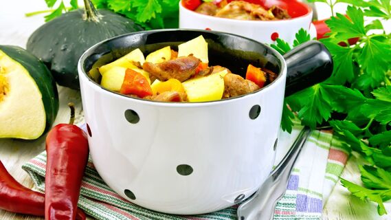 Как приготовить вкусное кабачковое рагу
