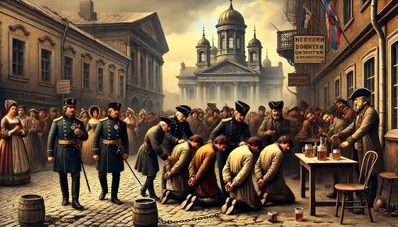 Комендантский час и отлучение от церкви: как при Петре I боролись с пьянством в Петербурге