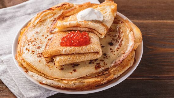 Простой рецепт вкусных домашних блинов