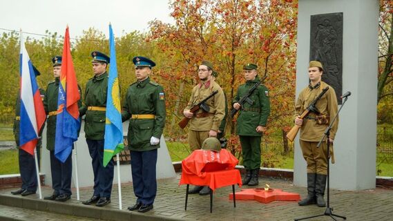 Красноармеец посмертно вернулся с мест сражений, показанных в фильме «Ржев» Евгения Пригожина