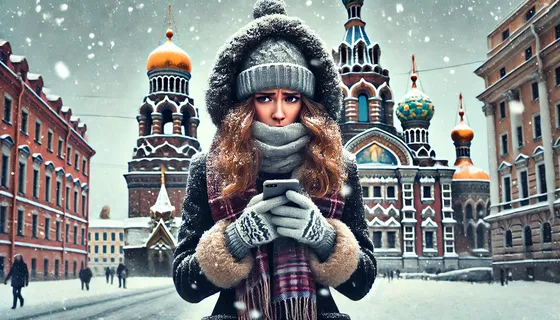 Недовольная туристка