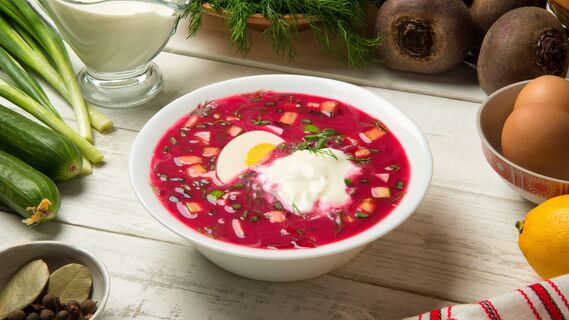 Вот как сварить борщ для летнего перекуса