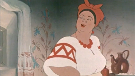 Кадр из мультфильма "Ночь перед Рождеством", 1951г.