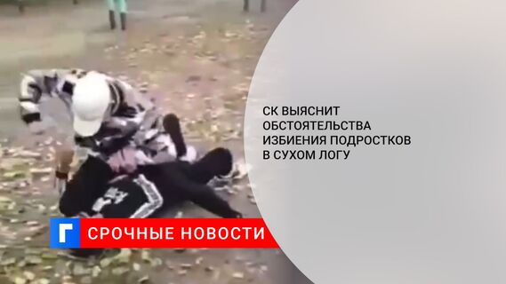 СК выяснит обстоятельства избиения подростков в Сухом Логу