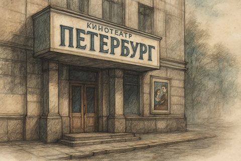 Старый петербургский кинотеатр
