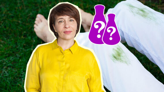 Как вывести пятна травы с одежды