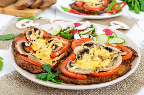Блюдо сытное и очень вкусное 