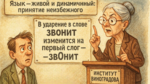 «ЗвонИт» уходит в прошлое: институт Виноградова предрекает смену ударения в самом спорном слове русского языка