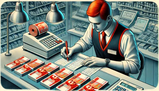 Типовое изображение кассира