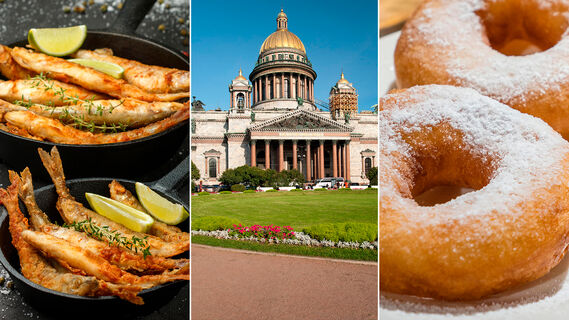 Гастрономический Санкт-Петербург: легендарные пышки, пирожковые и весенняя корюшка — мои рекомендации