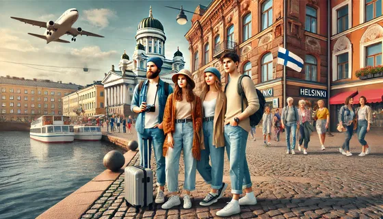 петербуржец в Финляндии
