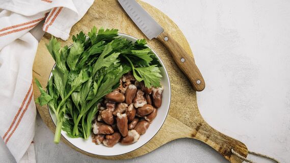 Как выбрать свежие куриные сердечки