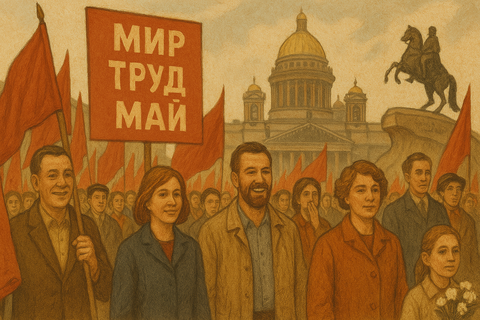 Первомай в Петербурге