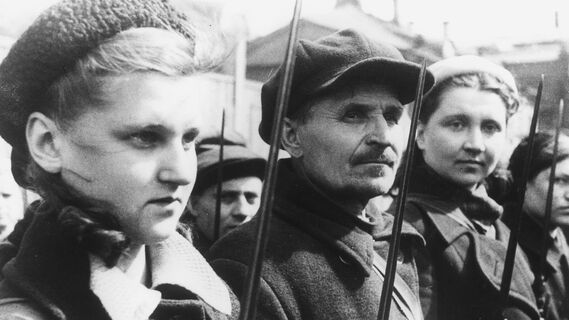 Мужчины и женщины во время блокады
