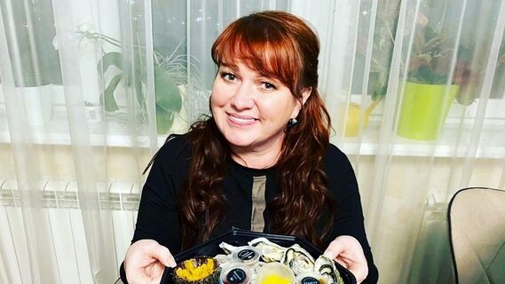 Ольга Картункова любит поесть разные вредности