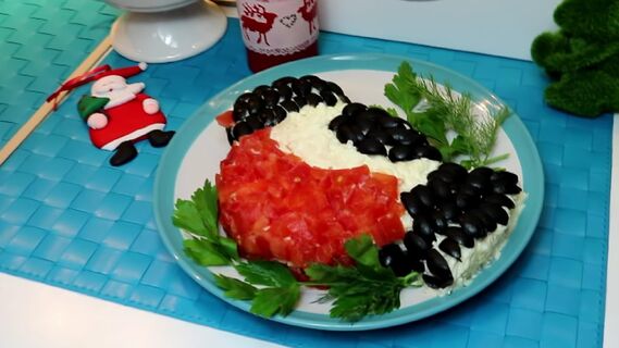 Рецепт необычного салата