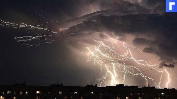 Ливни и грозы ожидаются в Петербурге в четверг