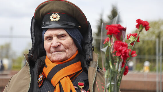 Ветеран, цветы