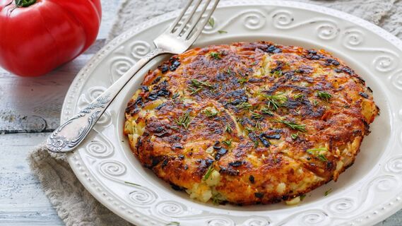 Рецепт жареной картошки по-швейцарски