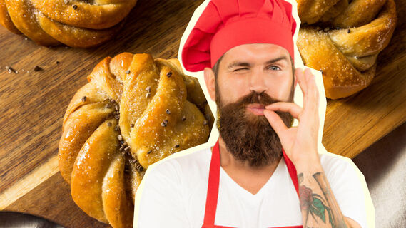 Булки с картошкой