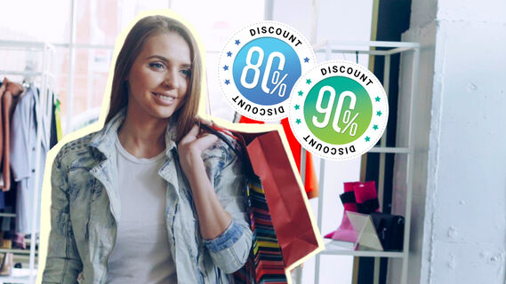 Когда в секонд-хенде скидки 90%